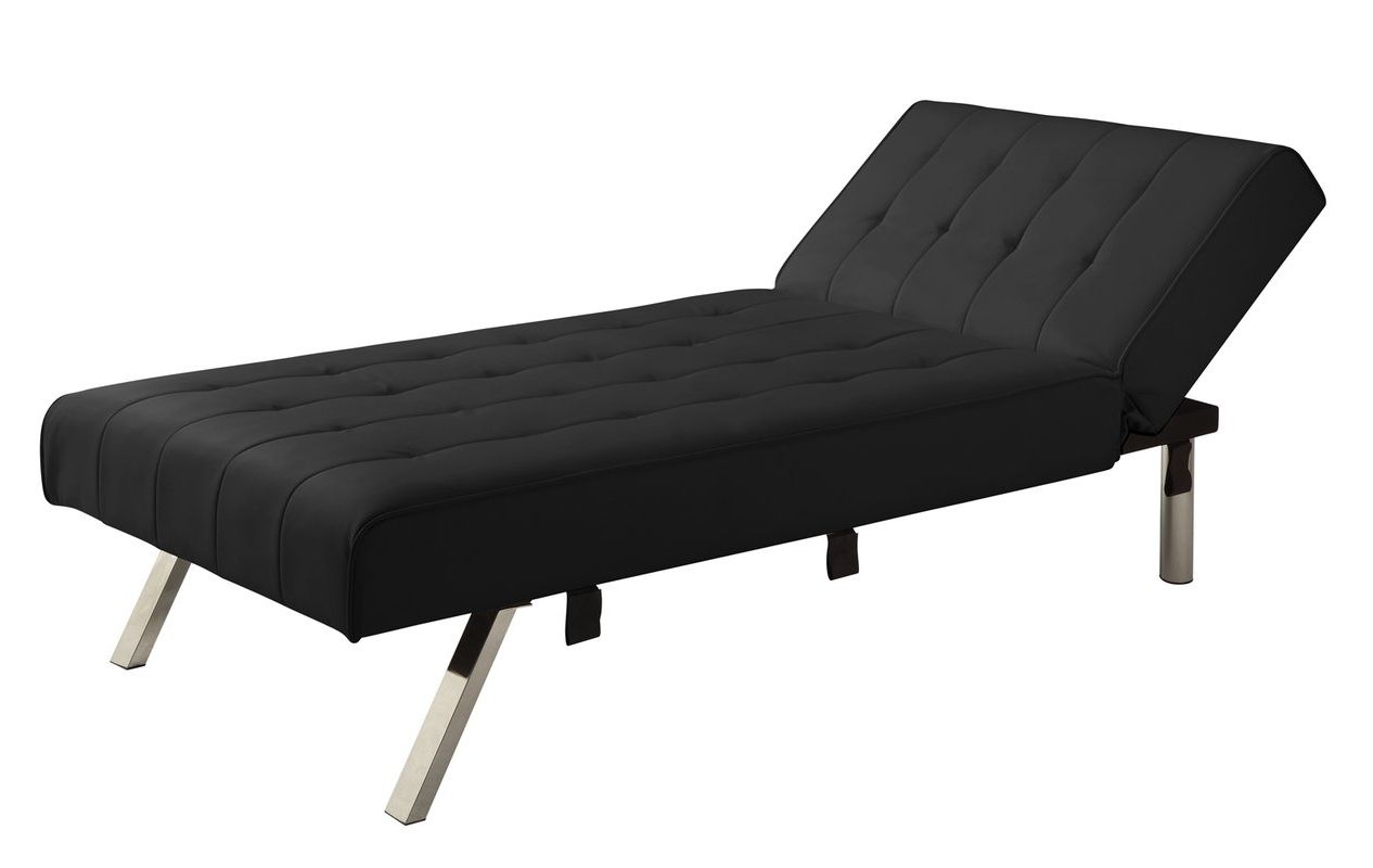 Most Current Wade Logan Littrell Convertible Chaise Lounge & Reviews (View 5 of 15)