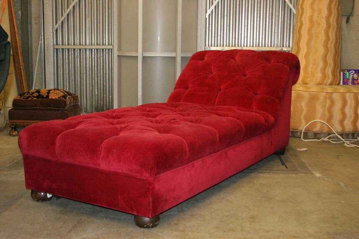 Most Popular Red Oversized Chaise Lounge House Decorations And Furniture Inside Large Chaise Lounges (Photo 7 of 15)