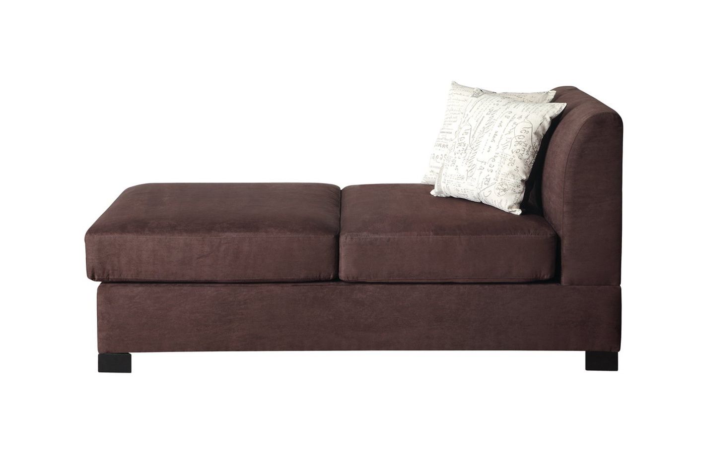Most Recent Brown Chaise Lounges For Nia Brown Fabric Chaise Lounge – Steal A Sofa Furniture Outlet Los (Photo 1 of 15)