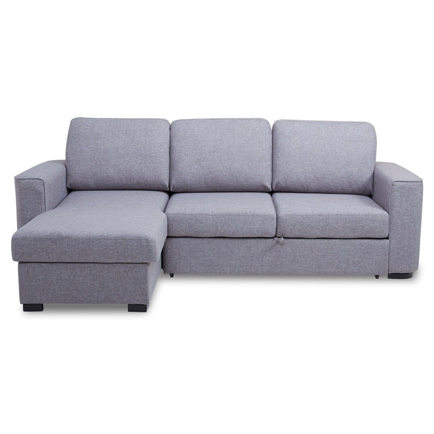 Most Recent Chaise Sofa Beds With Storage Within Ronny Fabric Corner Chaise Sofa Bed With Storage – Next Day (View 8 of 15)