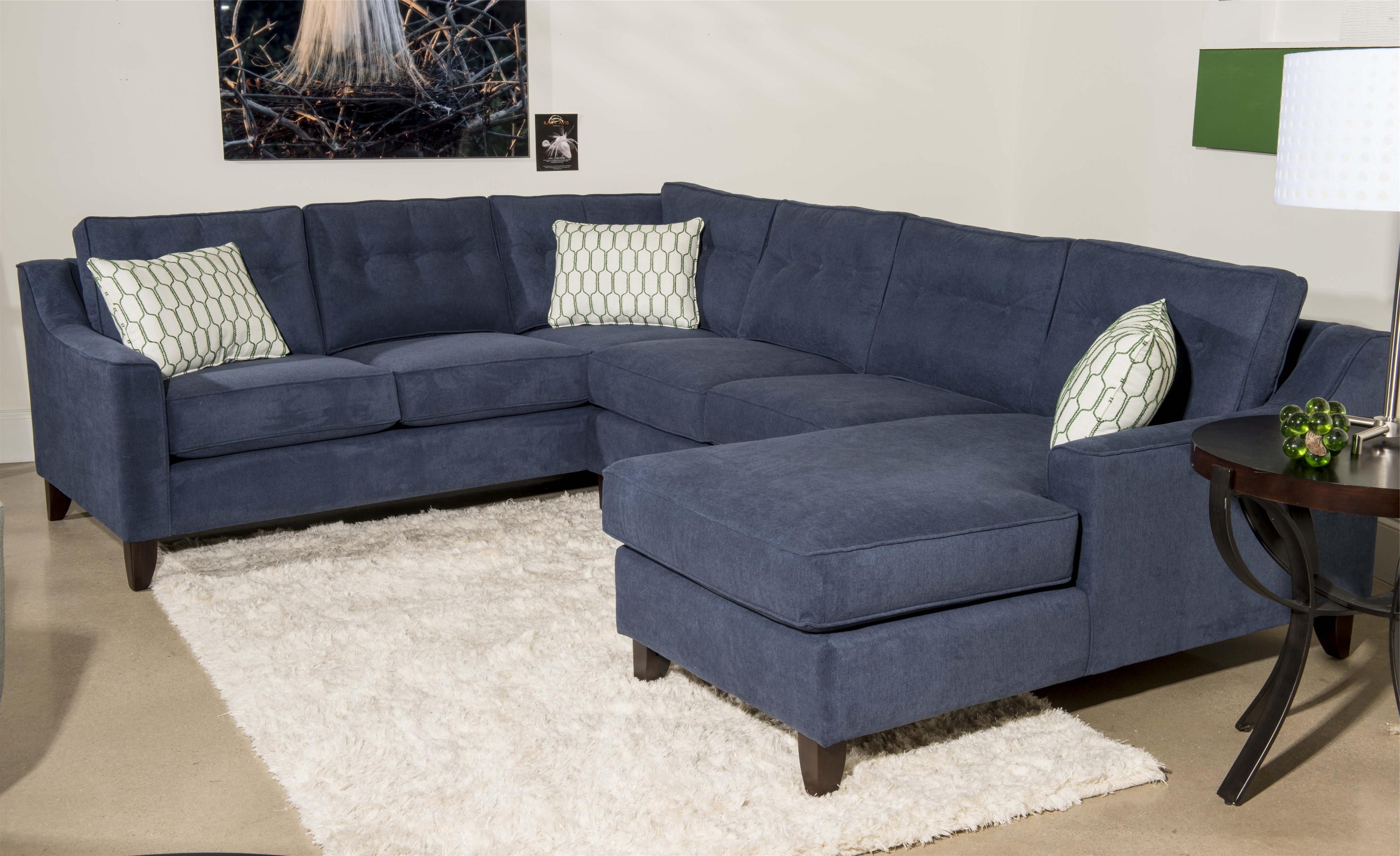 Most Recent Contemporary 3 Piece Sectional Sofa With Chaiseklaussner With Regard To Gardiners Sectional Sofas (Photo 13 of 15)