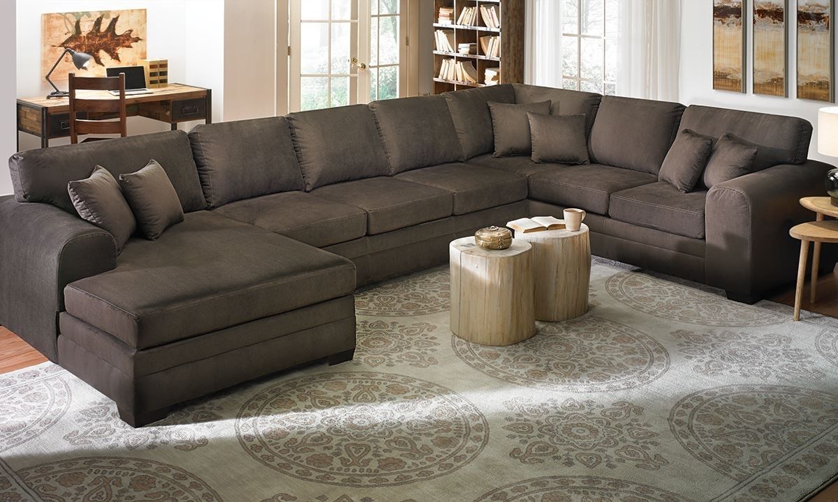 Most Recently Released Sophia Oversized Chaise Sectional Sofa (View 1 of 15)