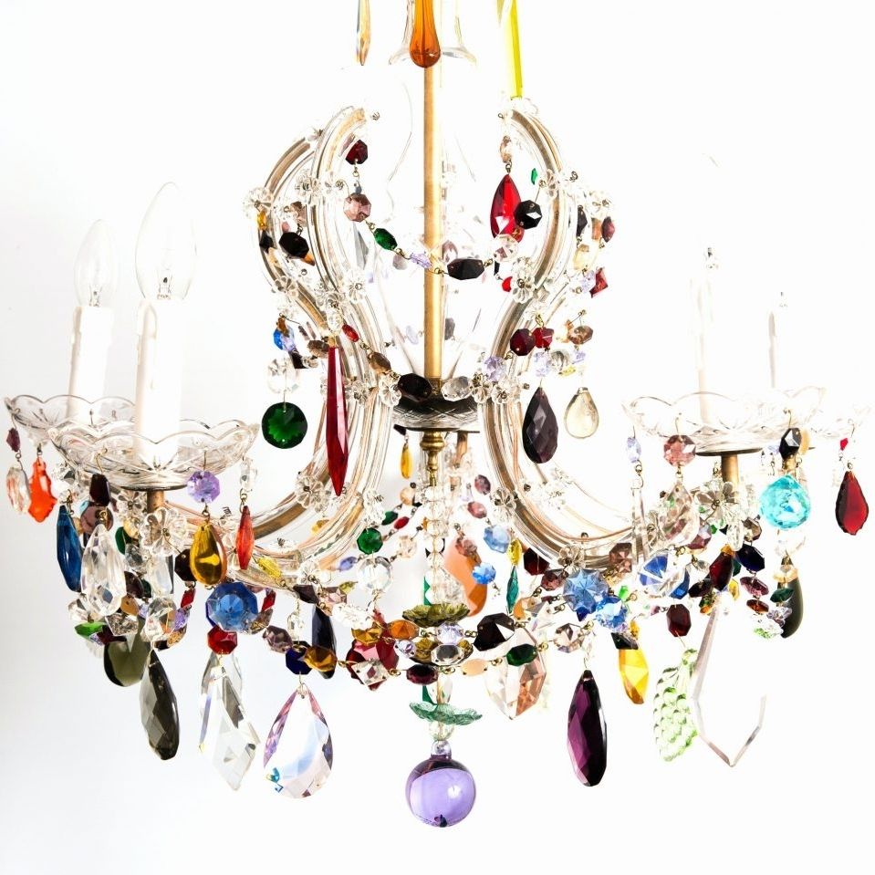Multi Coloured Acrylic Chandeliers – Chandelier Designs With Well Liked Coloured Chandeliers (View 1 of 15)