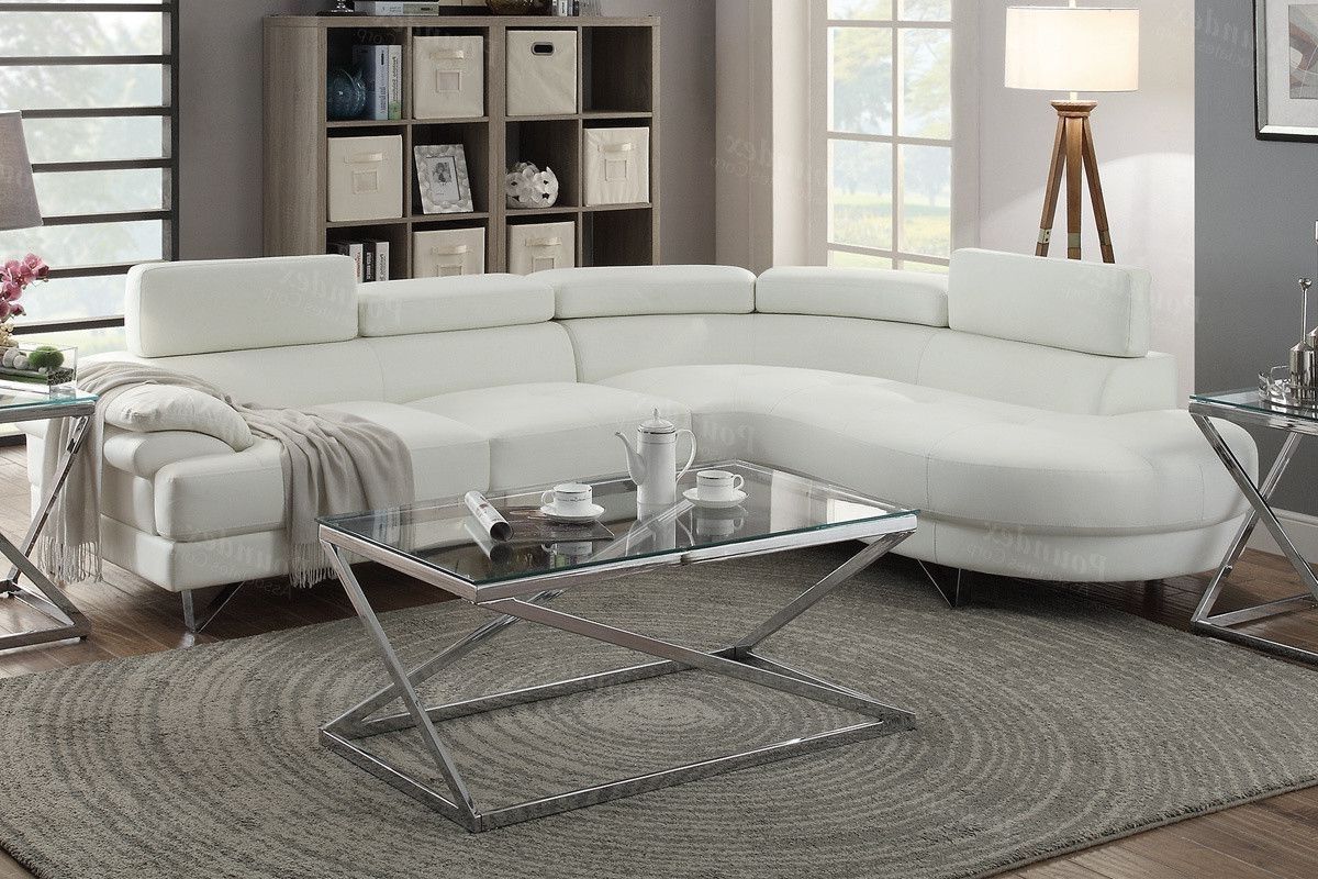 Newest Ventura County Sectional Sofas Throughout Poundex 2 Pcs Sectional Sofa F6985 $618 Description : The Future (View 11 of 15)