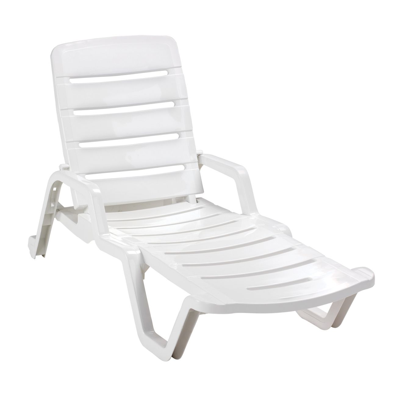 Outdoor Lounge Chairs, Patio & Pool Lounge Chairs At Ace Hardware In Most Popular Pvc Chaise Lounges (View 6 of 15)