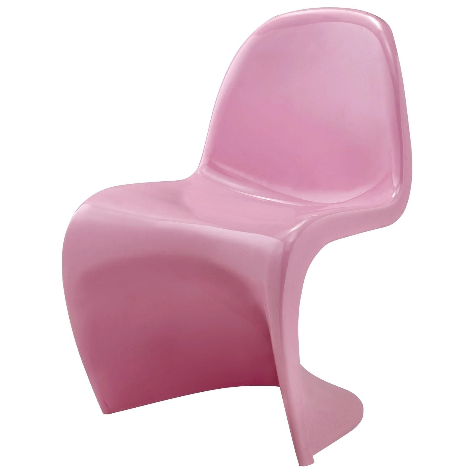 Pink Chaises In Fashionable Design D'intérieur ~ Chaise Style Panton Verner Pink Chair Free (View 13 of 15)