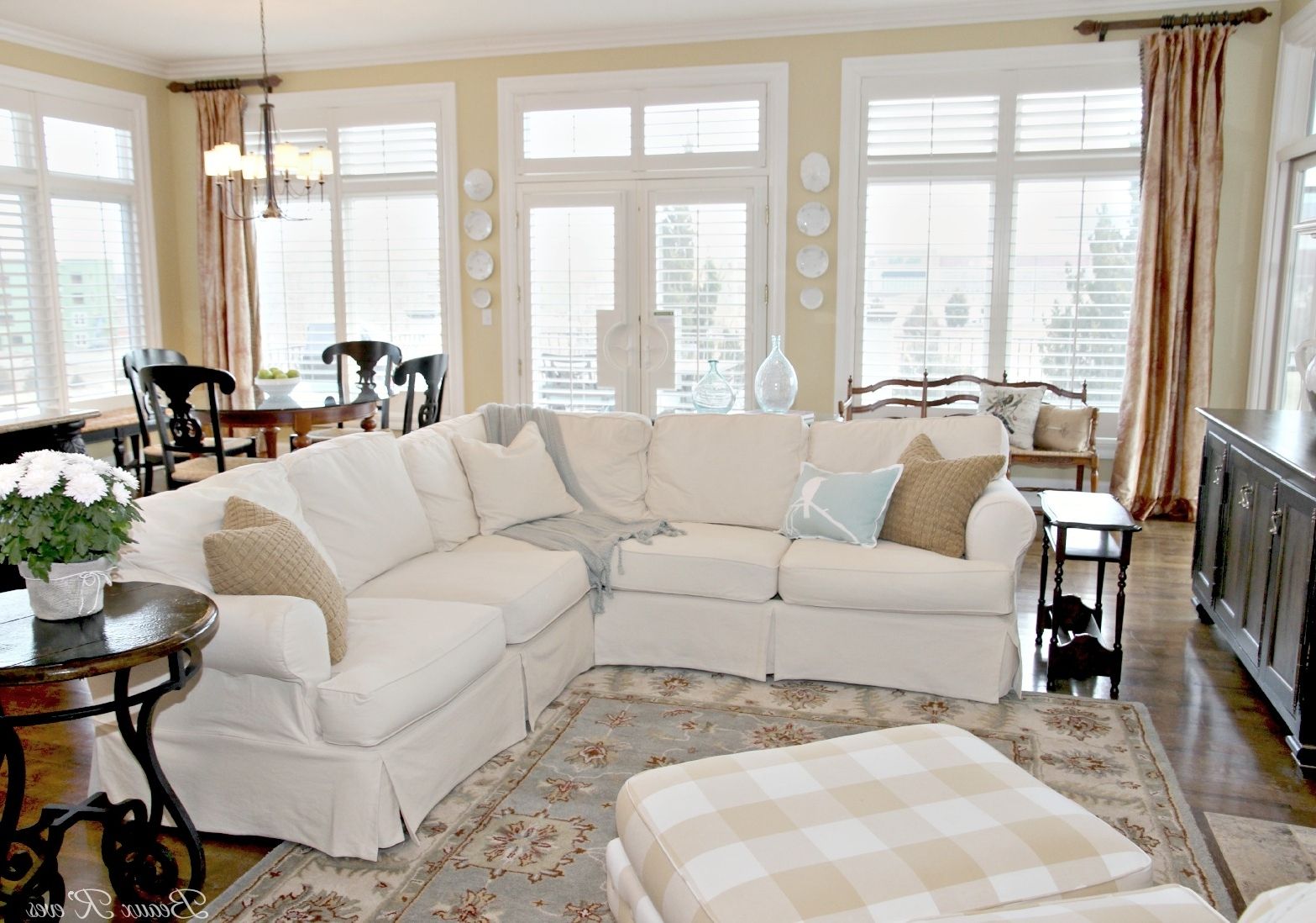 Featured Photo of 15 The Best Pottery Barn Sectional Sofas