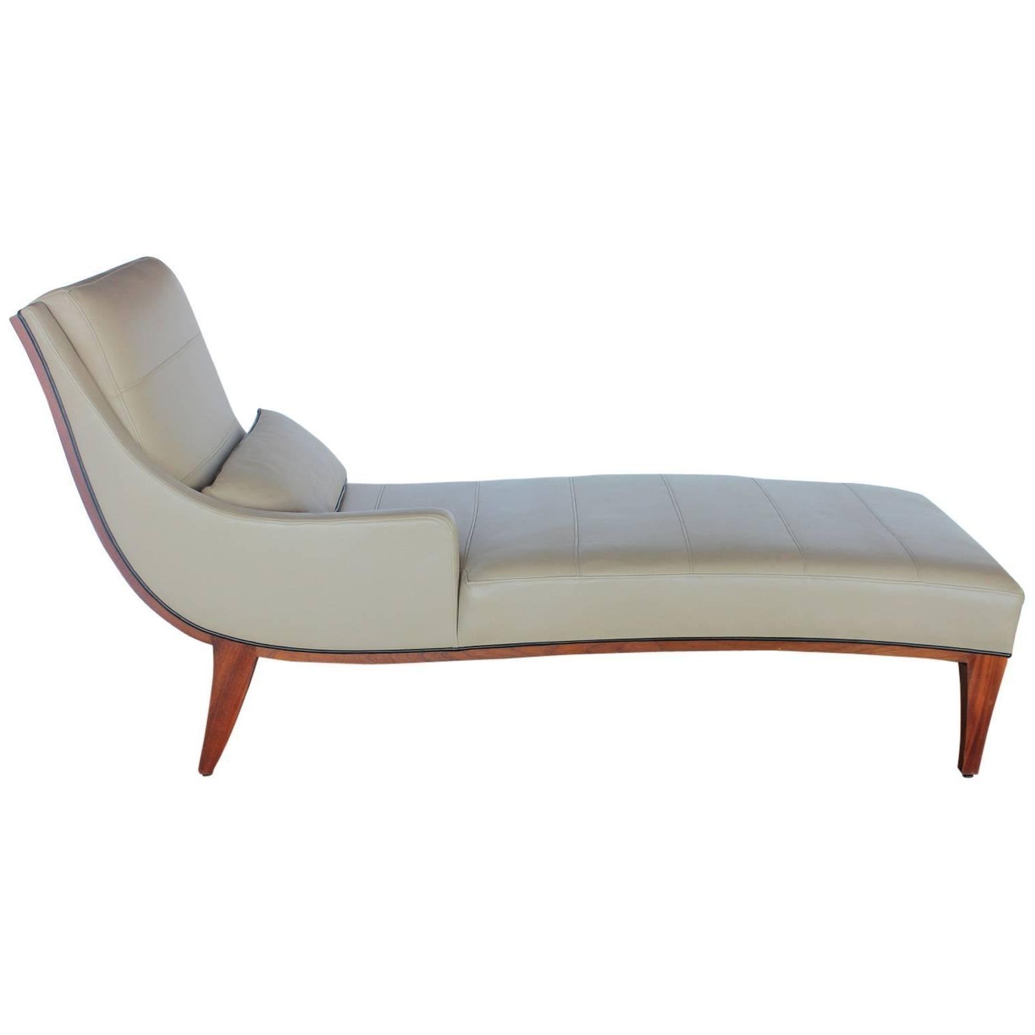 Preferred Modern Chaise Longues Pertaining To Modern Leather Chaise Loungewiddicomb At 1stdibs (View 1 of 15)