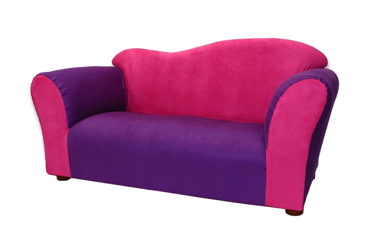 Recent Amazon: Keet Wave Kid's Sofa, Pink/purple: Baby Within Cheap Kids Sofas (Photo 11 of 15)