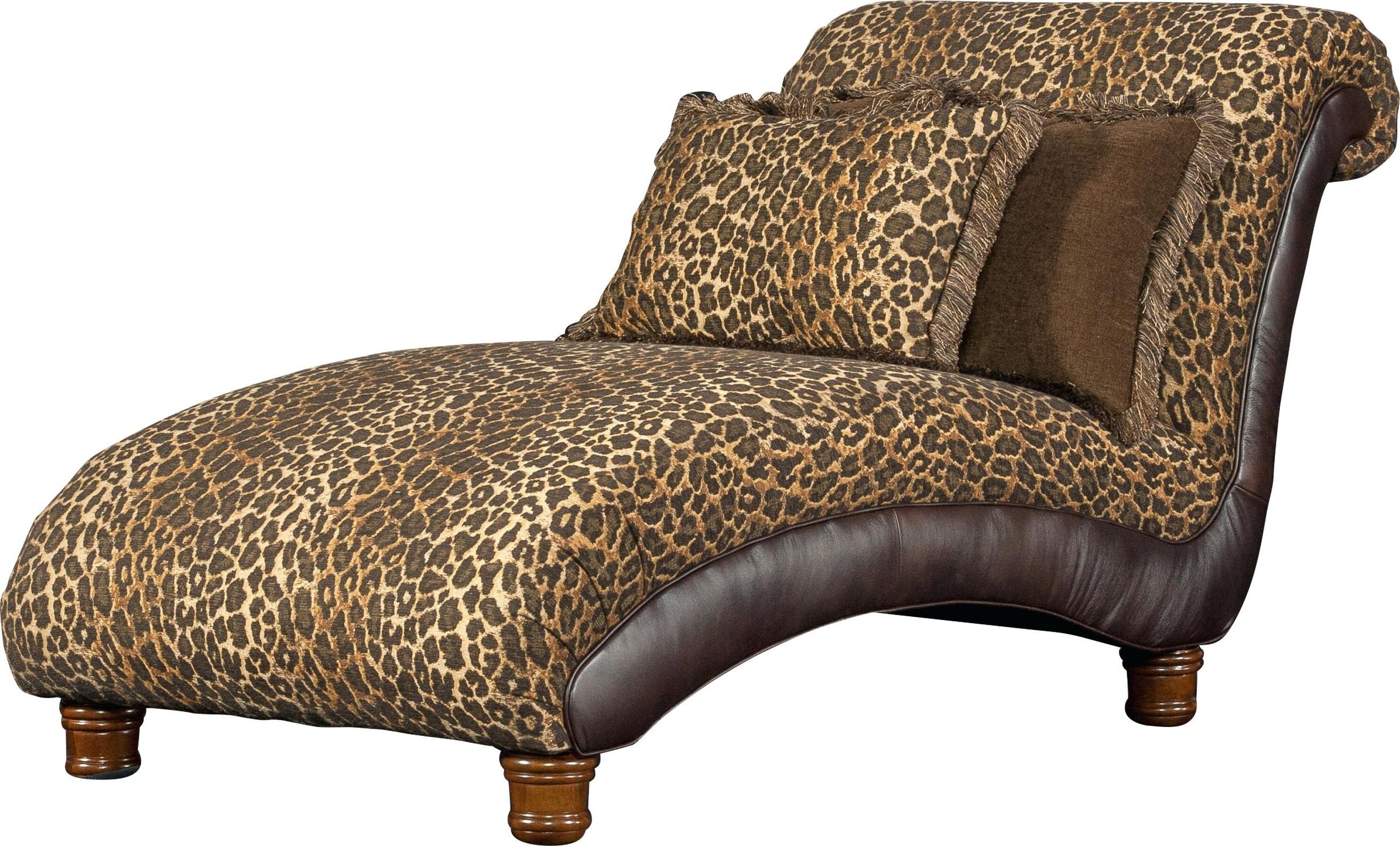 Reviravoltta With 2017 Leopard Print Chaise Lounges (Photo 12 of 15)