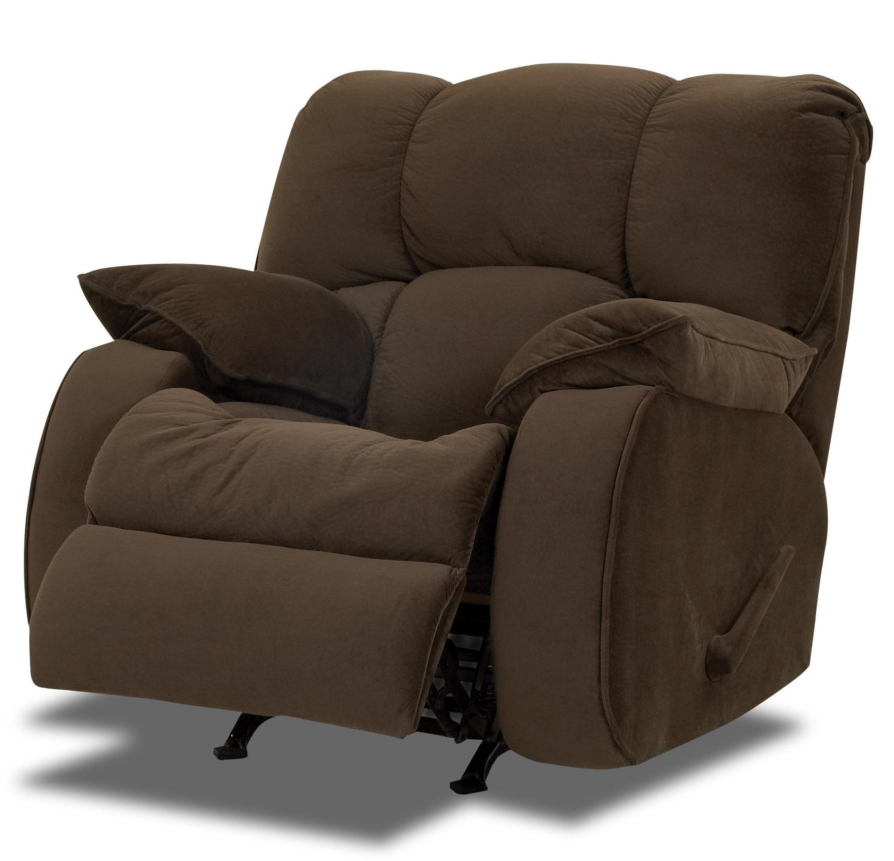 Rocking Sofa Chairs With Newest Chairs : Lane Leather Recliner Comfortable Recliner Chair (Photo 1 of 15)