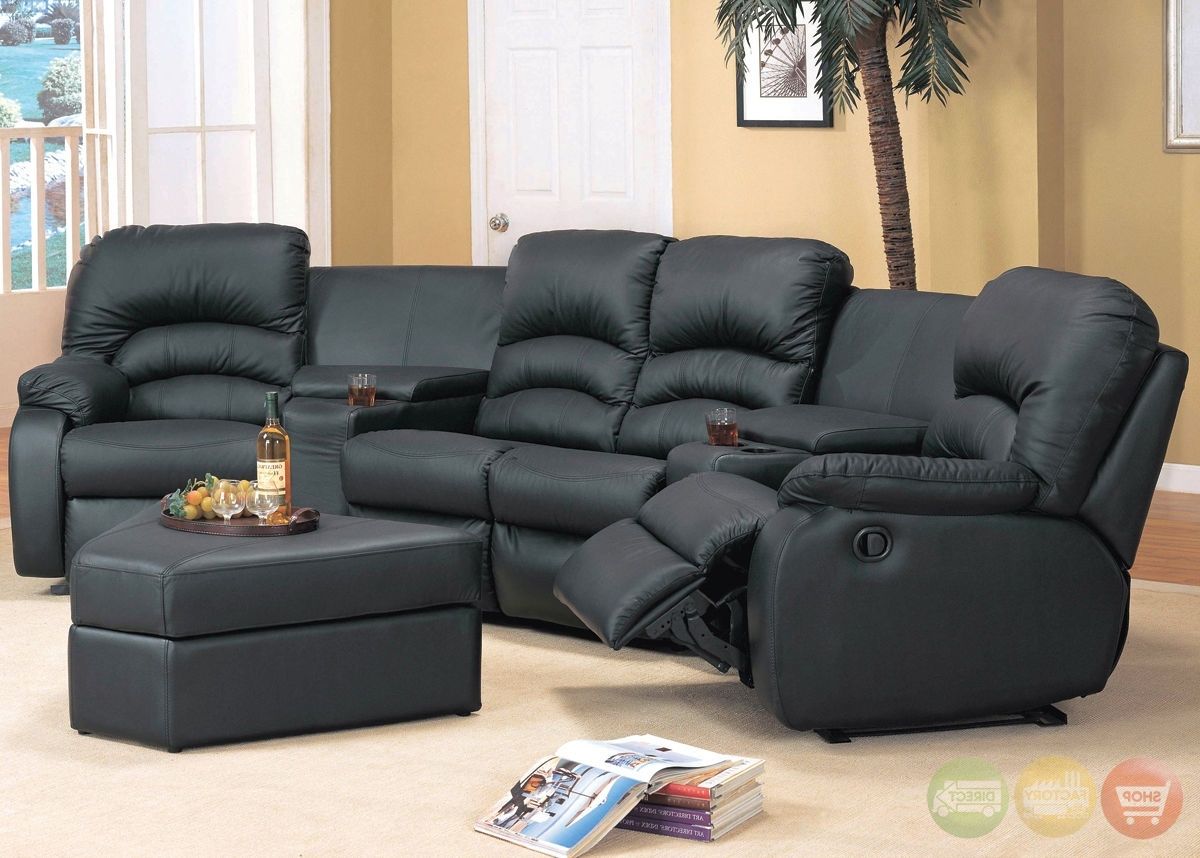 Sectional Sofas For Small Spaces With Recliners Throughout Well Liked Narrow Sofas Depth Small Sectional Sofa With Recliner Sleeper Sofa (Photo 1 of 15)