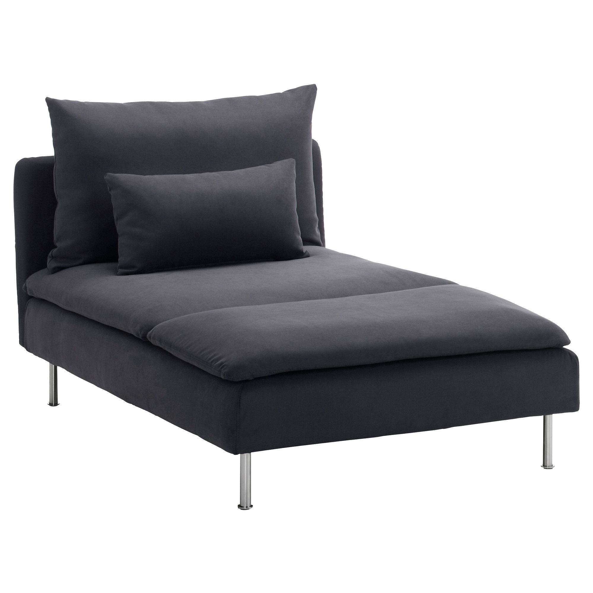 Söderhamn Chaise – Samsta Dark Gray – Ikea For Widely Used Gray Chaise Lounges (View 6 of 15)