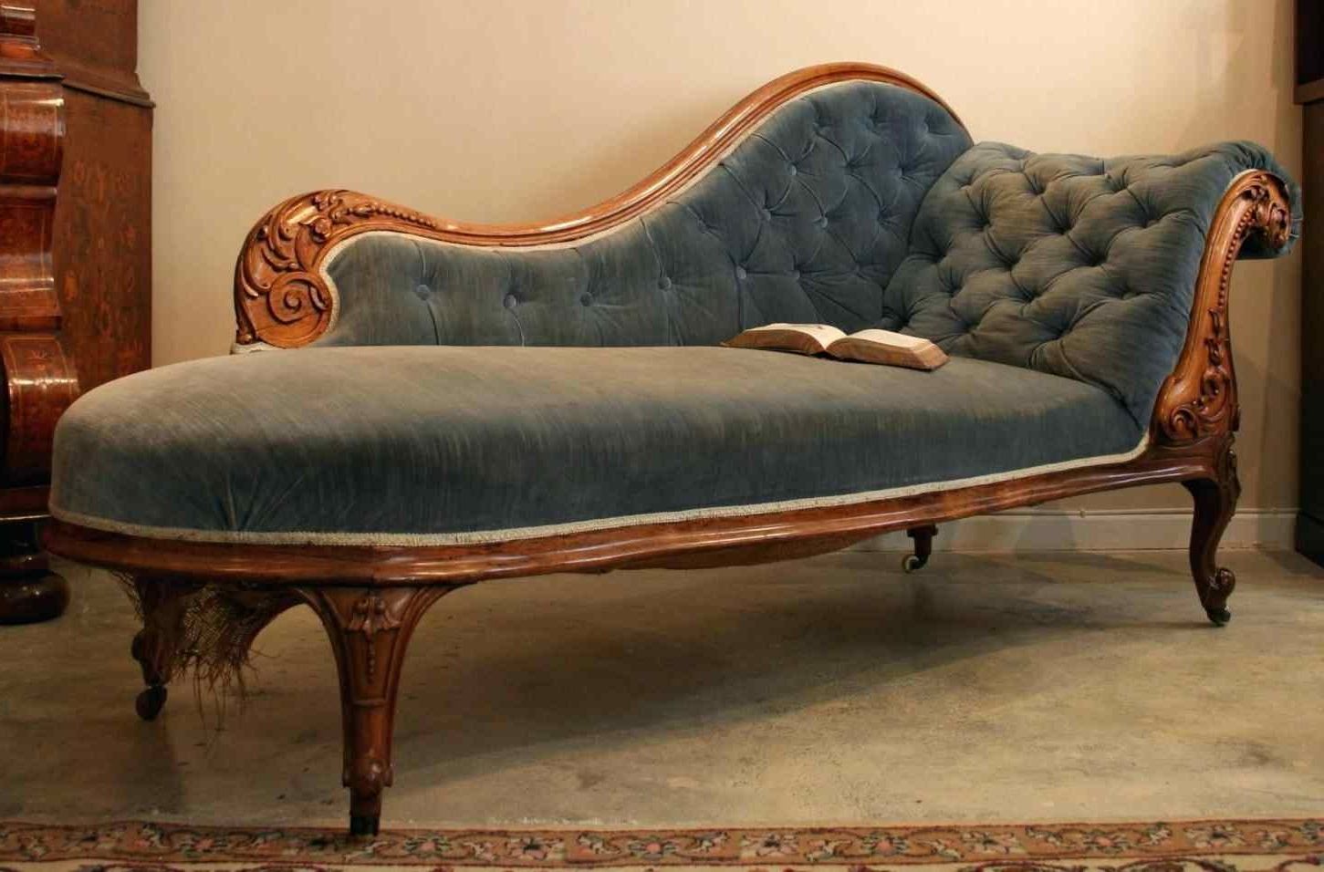 Sofa : Chairs For Living Room Furniture Magnificent Leather Within Well Known Vintage Chaise Lounges (View 9 of 15)