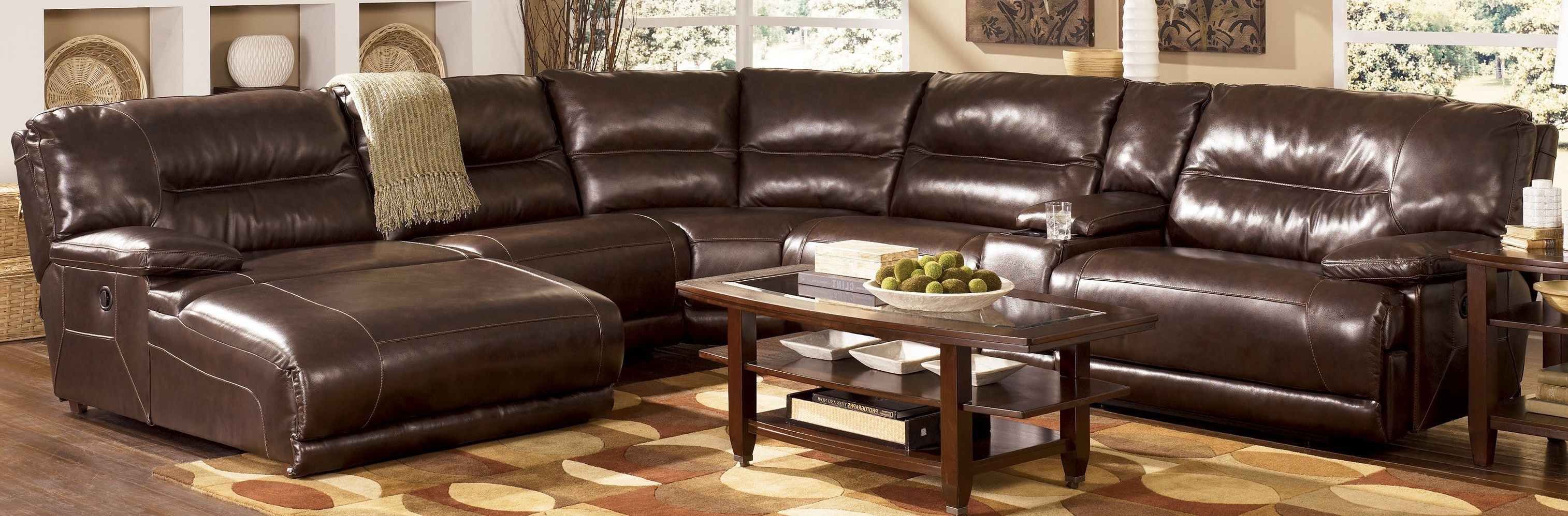 Sofa : Sectional With Recliner And Chaise Lounge Couch Covers For In Most Current Leather Lounge Sofas (View 15 of 15)