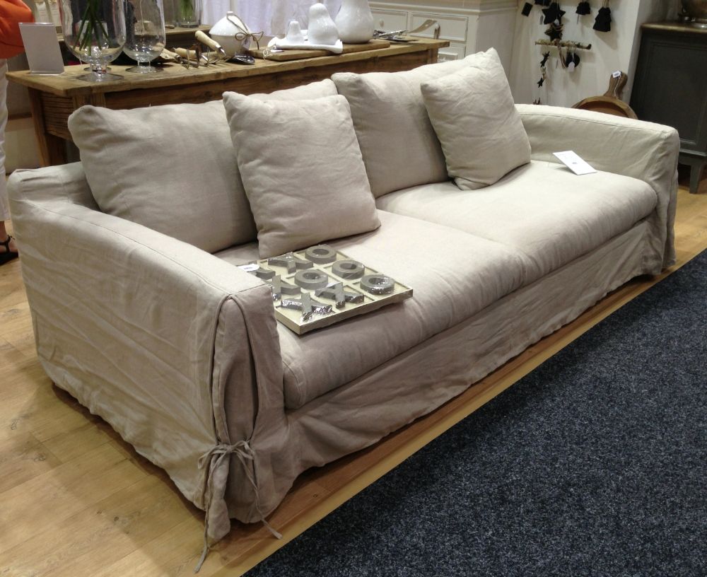 Sofas With Removable Cover For Preferred Sofa Design: Linen Sofa Cover Comfortable And Modern Design Linen (Photo 4 of 15)