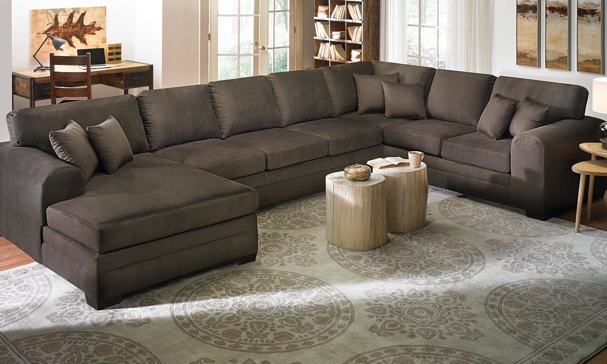 Sophia Oversized Chaise Sectional Sofa (Photo 1 of 15)