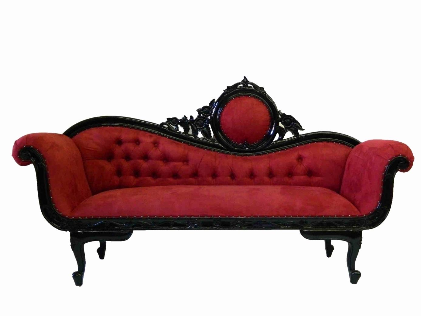 Trendy Black Indoors Chaise Lounge Chairs Inside Indoor Chaise Lounge Chairs Ineffable Red Leather Sofa Chaise (View 5 of 15)