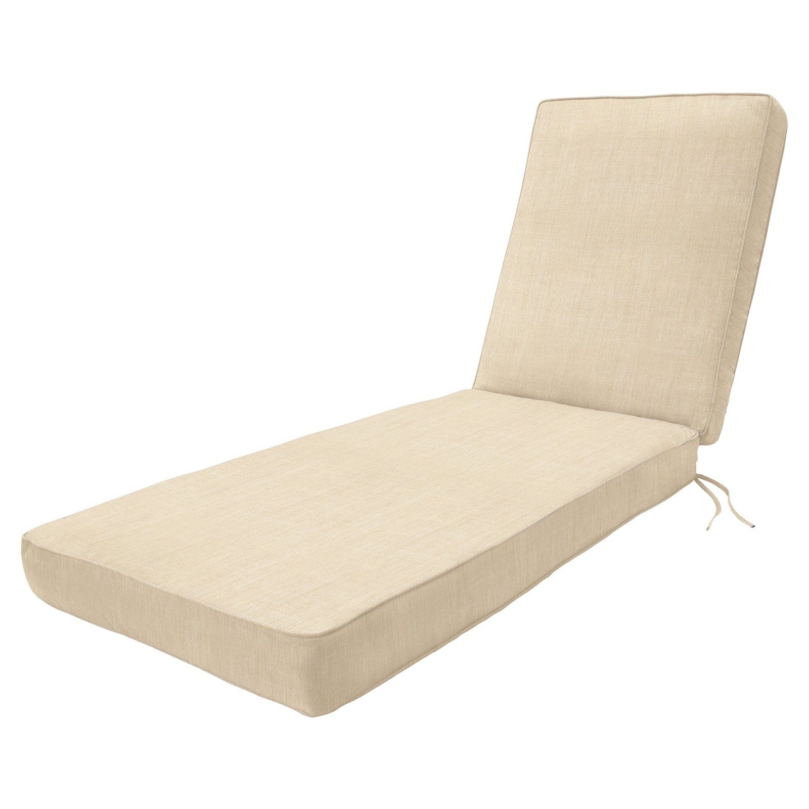 Trendy Eddie Bauer Sunbrella Chaise Lounge Cushion – Double Piped (View 10 of 15)