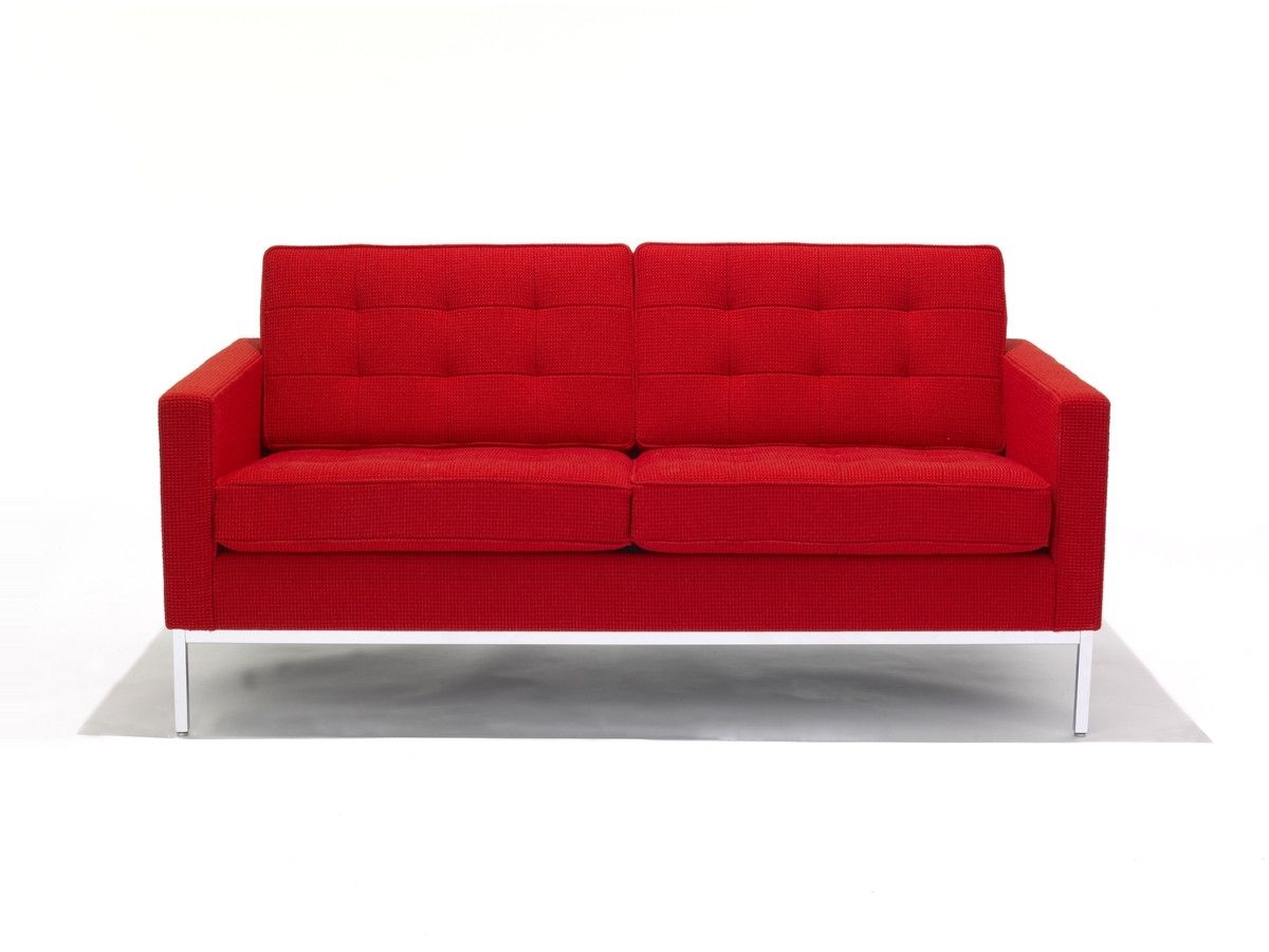 Two Seater Sofas Intended For Favorite Buy The Knoll Studio Knoll Florence Knoll Two Seater Sofa At Nest (View 7 of 15)