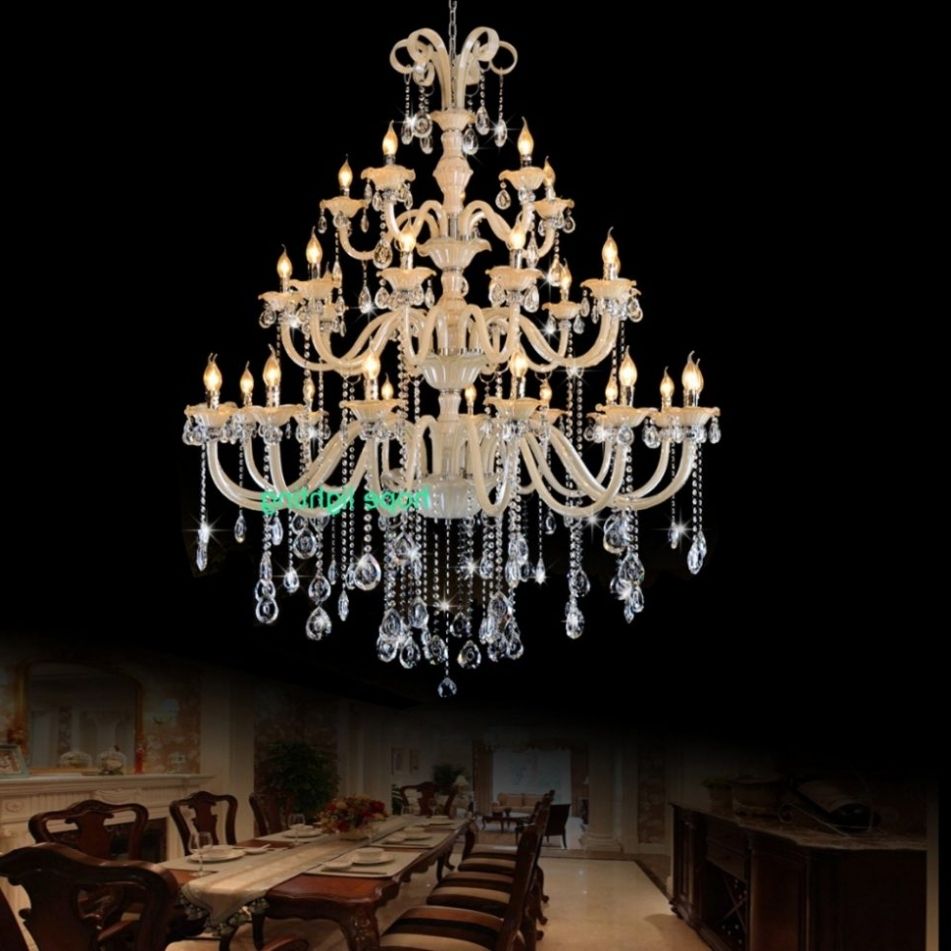 Well Known Chandelier ~ Chandelier : Foyer Crystal Chandelier Big Crystal Throughout Big Crystal Chandelier (View 11 of 15)