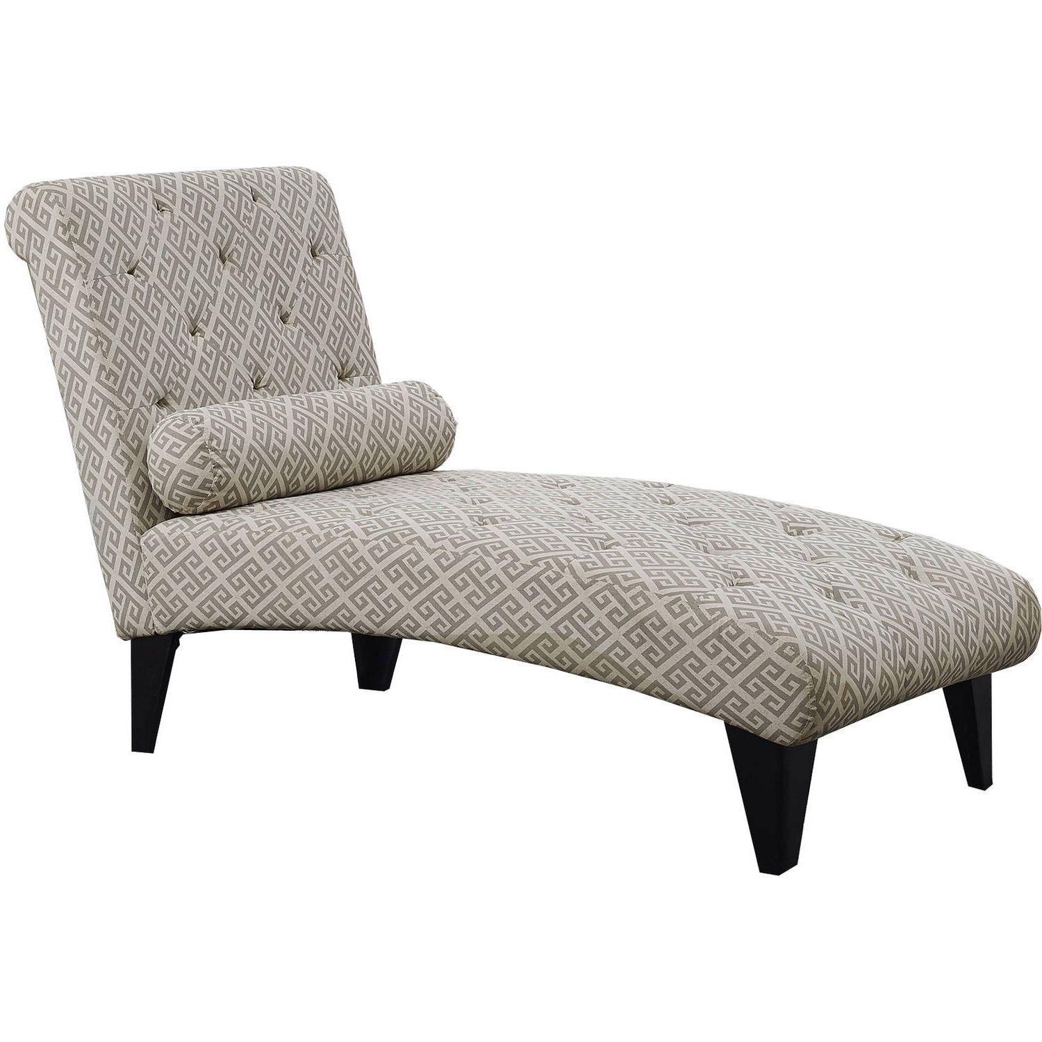 Well Known Gray Chaise Lounge Chairs Within Monarch Accent Table Cappuccino / Marble Top – Walmart (View 4 of 15)