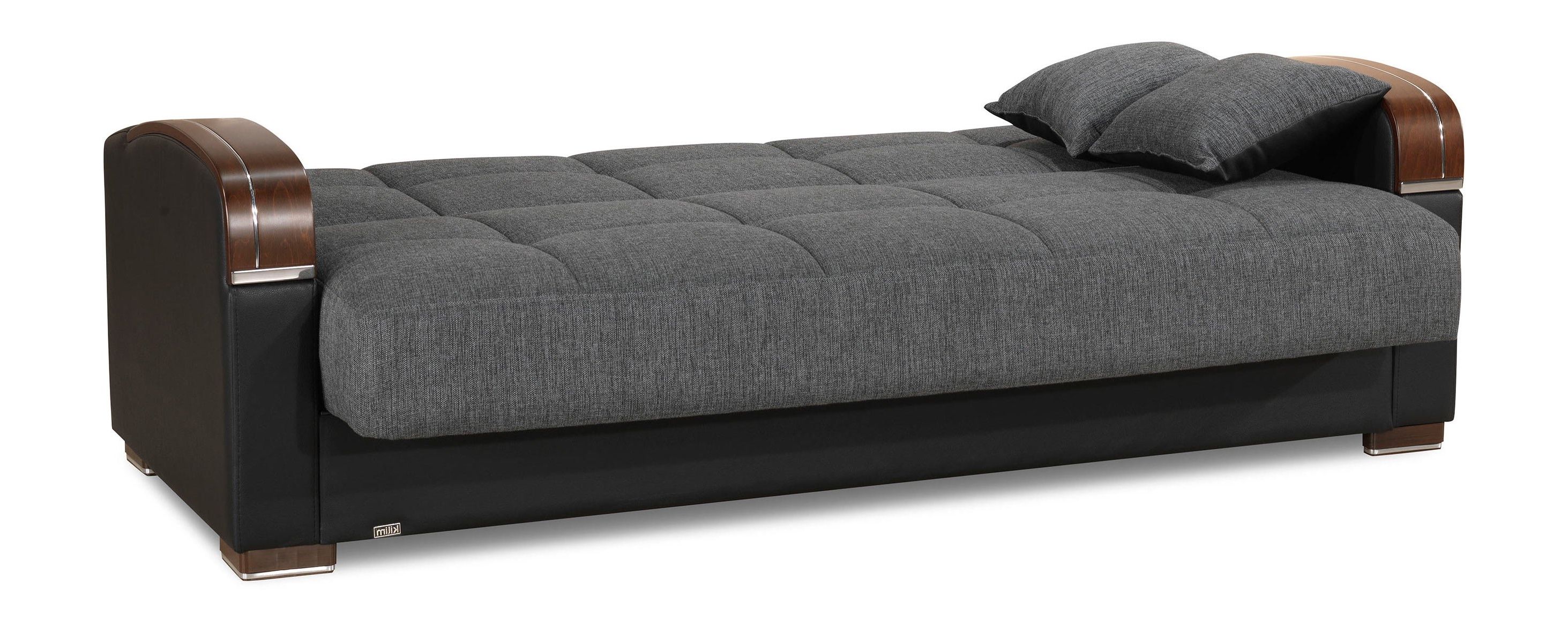 Well Known Mobimax Grey Convertible Sofa Bedcasamode Within Convertible Sofas (View 7 of 15)