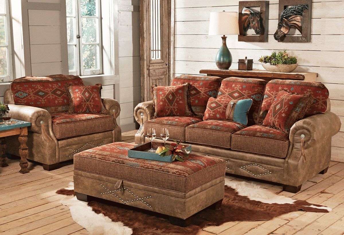 Well Known Western Leather Furniture & Cowboy Furnishings From Lones Star Pertaining To Western Style Sectional Sofas (Photo 8 of 15)