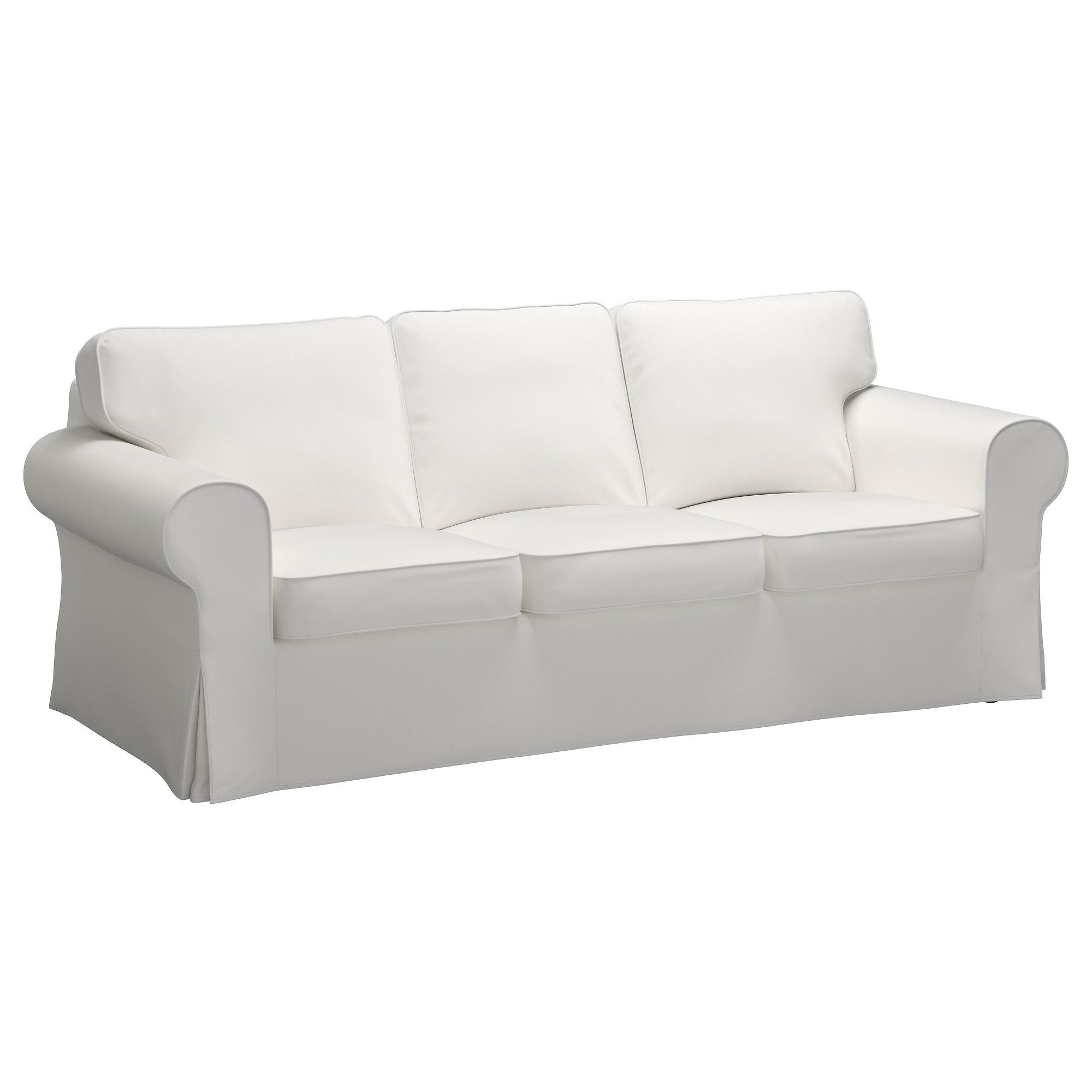 Well Known White Sofa Chairs In Ektorp Sofa – Vittaryd White – Ikea (View 8 of 15)