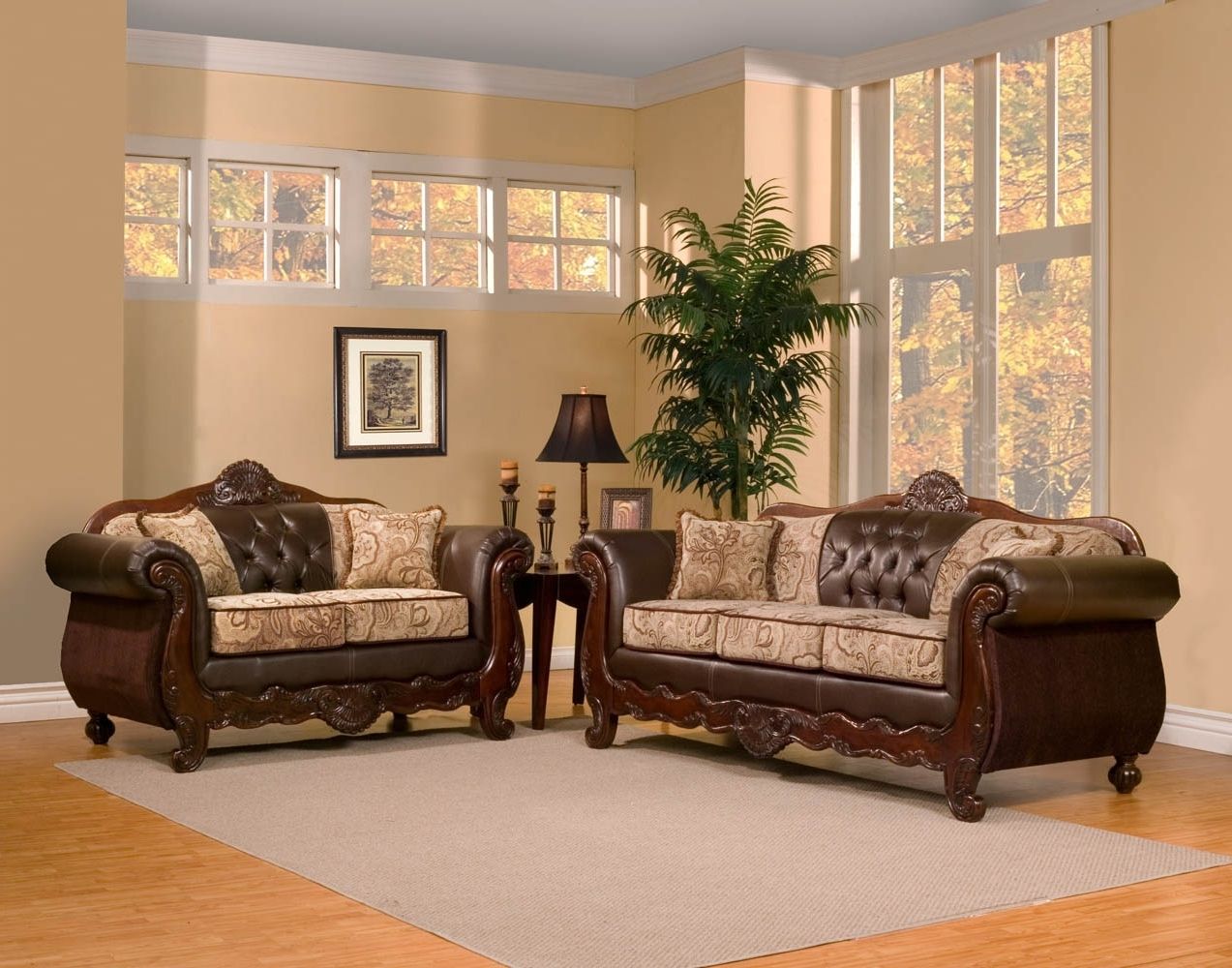 Well Liked Piece Traditional Elegant Sofa Set Regarding Elegant Sofas And Chairs (Photo 1 of 15)