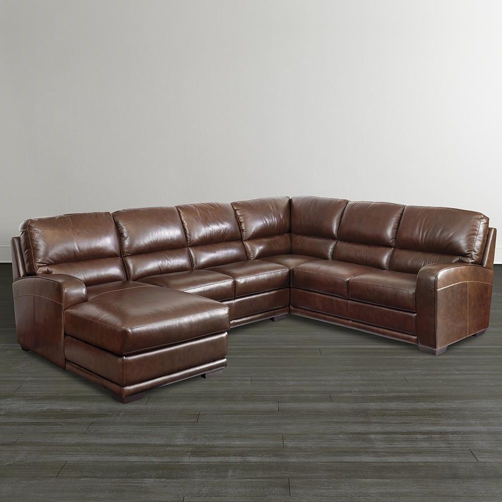 Featured Photo of 15 Inspirations U Shaped Leather Sectional Sofas