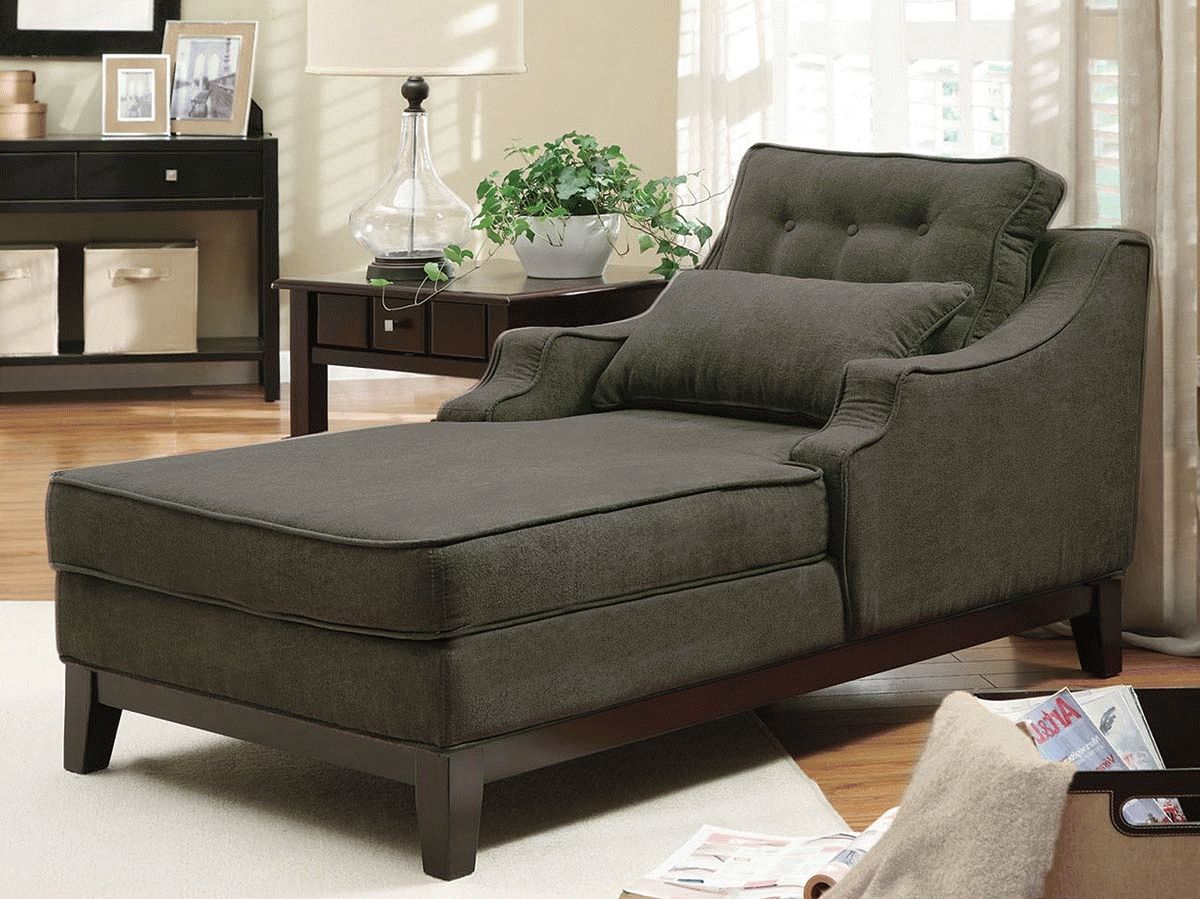 Widely Used Grey Chaise Lounge – Coaster 500028 Throughout Coaster Chaise Lounges (Photo 6 of 15)