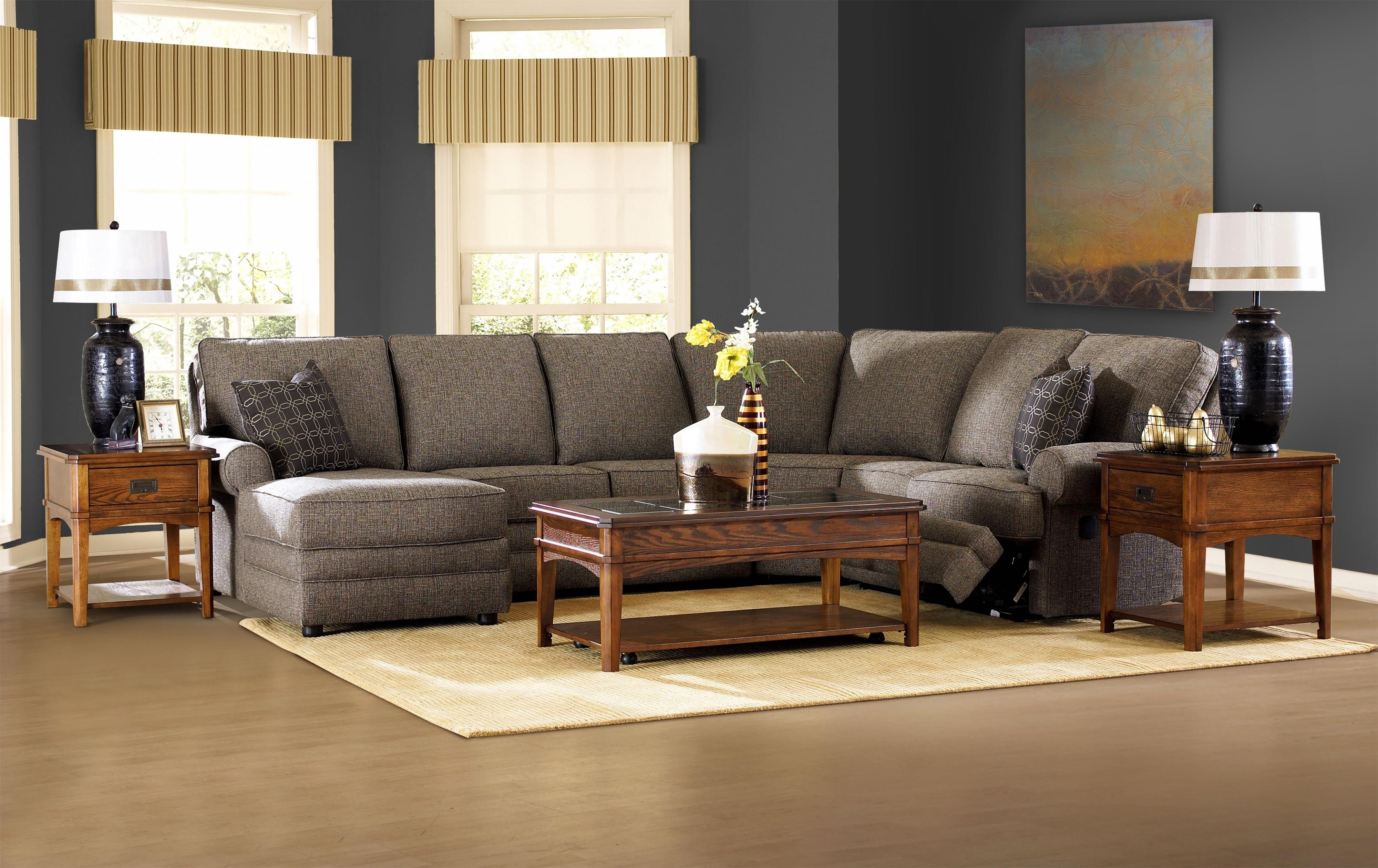 Featured Photo of 15 Best Ideas Sectionals with Recliner and Chaise