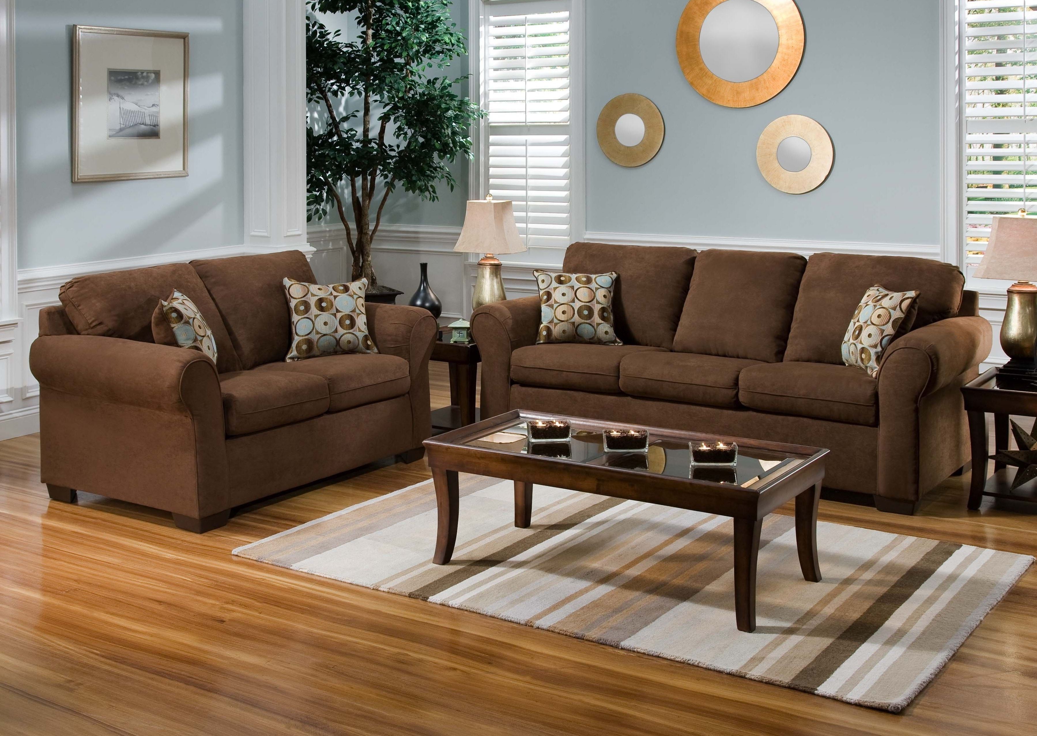 Wood Flooring Color To Complement Brown Leather And Oak Furniture With Regard To Best And Newest Colorful Sofas And Chairs (Photo 1 of 15)
