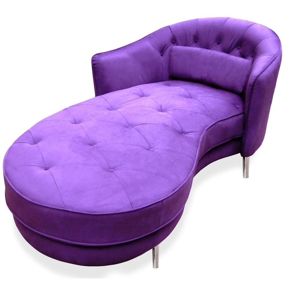 Featured Photo of The 15 Best Collection of Purple Chaises