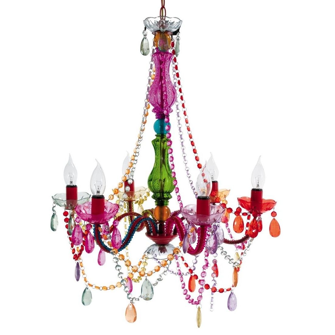 2017 Multi Colored Gypsy Chandeliers In Gypsy Chandelier Adds A Touch Of Outrageous Baroque Class To Any (Photo 1 of 15)
