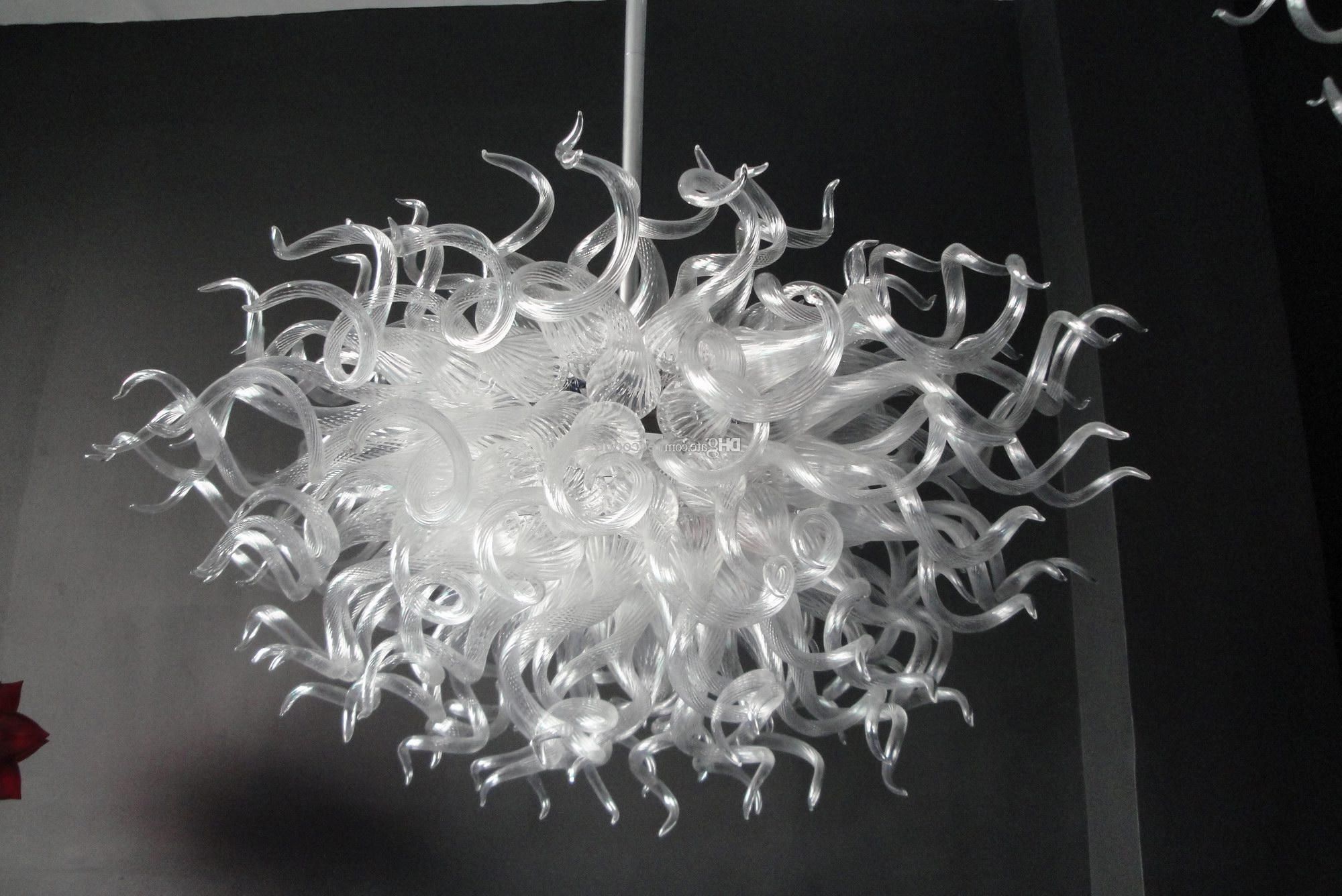 [%2018 100% Hand Blown Artistic Chandelier Lamp Dale Chihuly Murano For Recent White Contemporary Chandelier|white Contemporary Chandelier Regarding Favorite 2018 100% Hand Blown Artistic Chandelier Lamp Dale Chihuly Murano|latest White Contemporary Chandelier In 2018 100% Hand Blown Artistic Chandelier Lamp Dale Chihuly Murano|best And Newest 2018 100% Hand Blown Artistic Chandelier Lamp Dale Chihuly Murano With Regard To White Contemporary Chandelier%] (Photo 2 of 15)