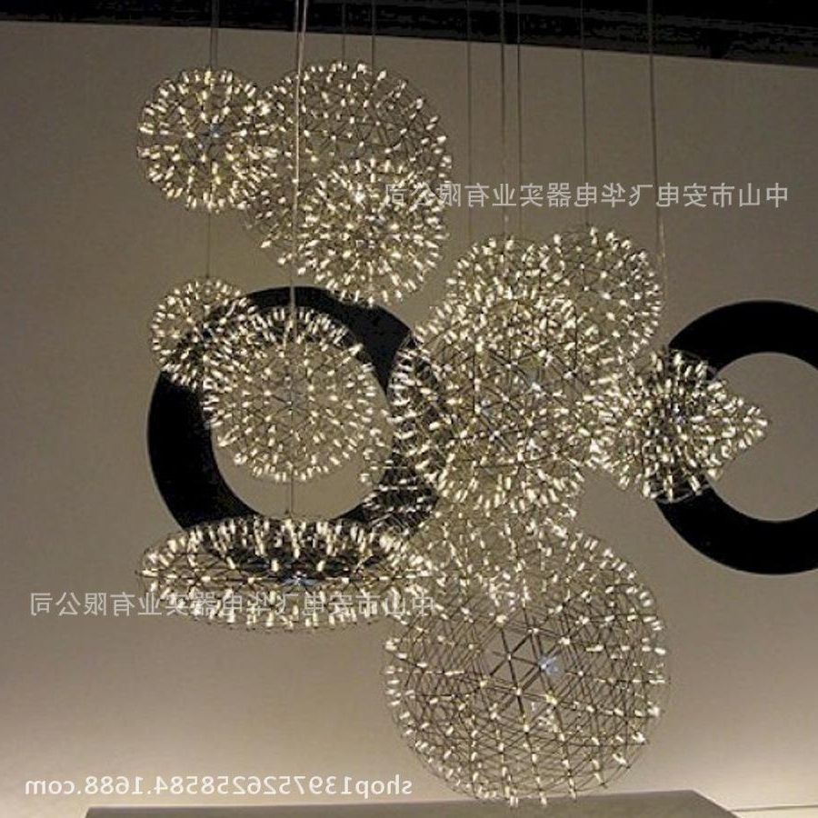 Best And Newest Metal Ball Chandeliers For Chandelier,hot Moooi Low Volt Led Ball Snuff Ball Stainless Steel (View 2 of 15)