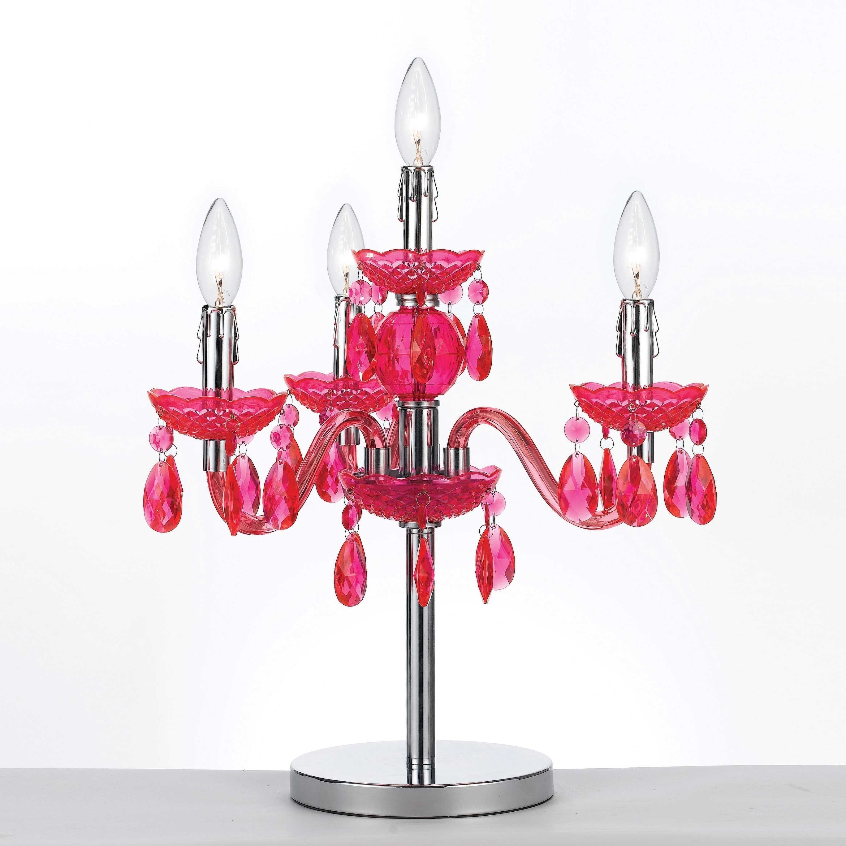 Chandelier Style Table Lamps, Small Chandelier Table Lamp Inside Best And Newest Mini Chandelier Table Lamps (Photo 9 of 15)