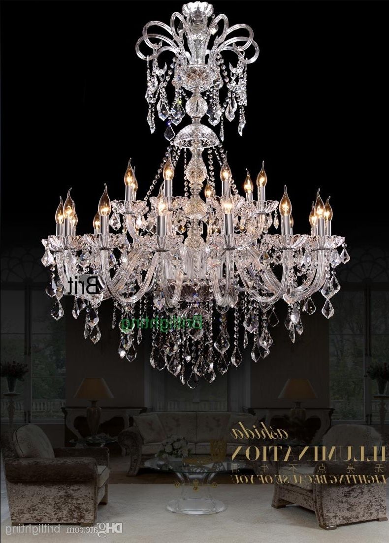 Current Extra Large Foyer Chandelier Vintage Chandeliers Modern Crystal Inside Extra Large Modern Chandeliers (View 7 of 15)