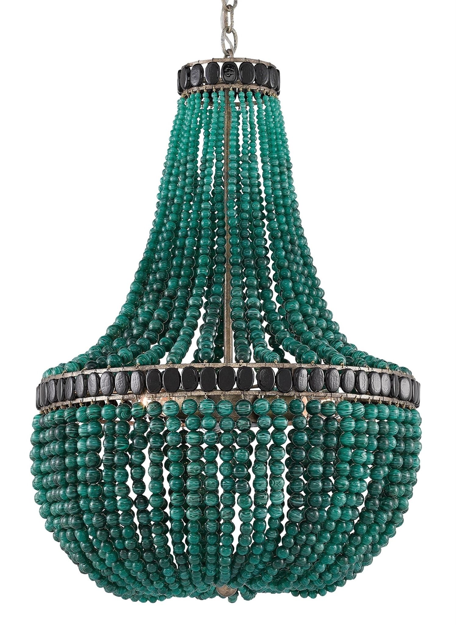 Featured Photo of 2024 Popular Turquoise Empire Chandeliers