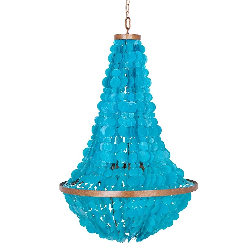 Everything Turquoise With Regard To Turquoise Mini Chandeliers (View 9 of 15)