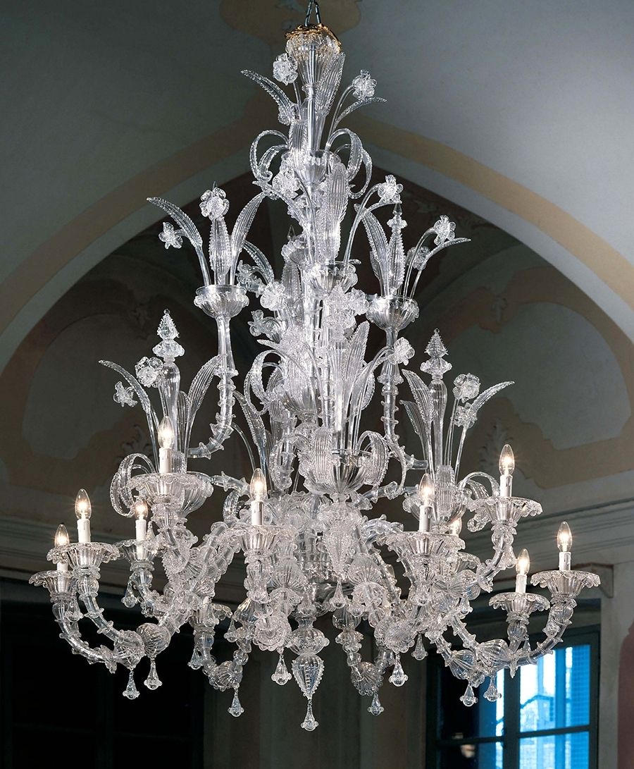 Famous Chandeliers Traditional Venetian Modern Contemporary With Murano Chandelier (Photo 1 of 15)