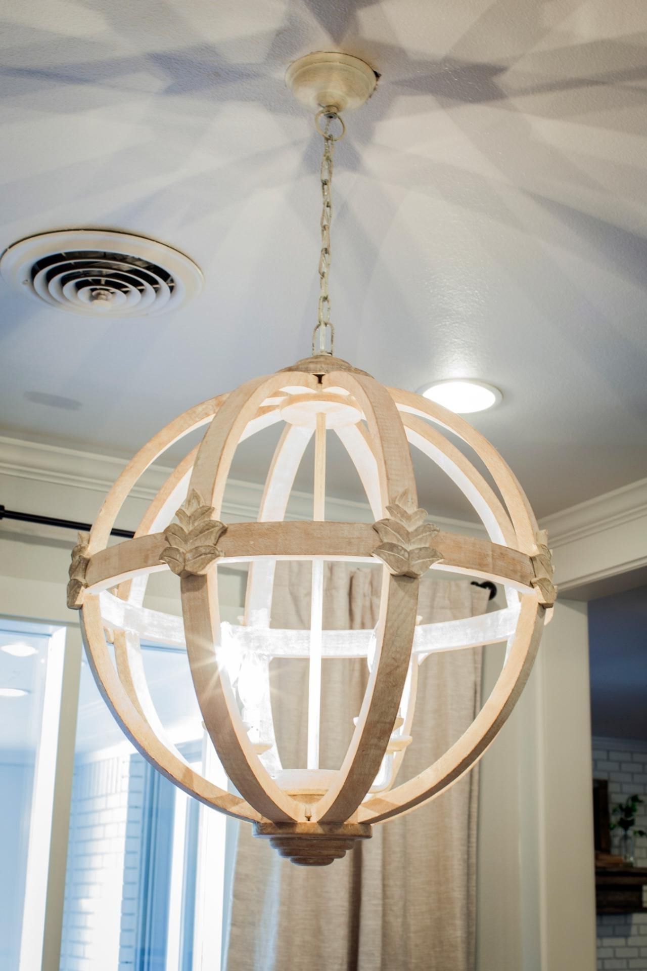 French Wooden Chandelier Regarding Newest 11 Ways To Get The Fixer Upper Look In Your Home – Page 4 Of  (View 7 of 15)