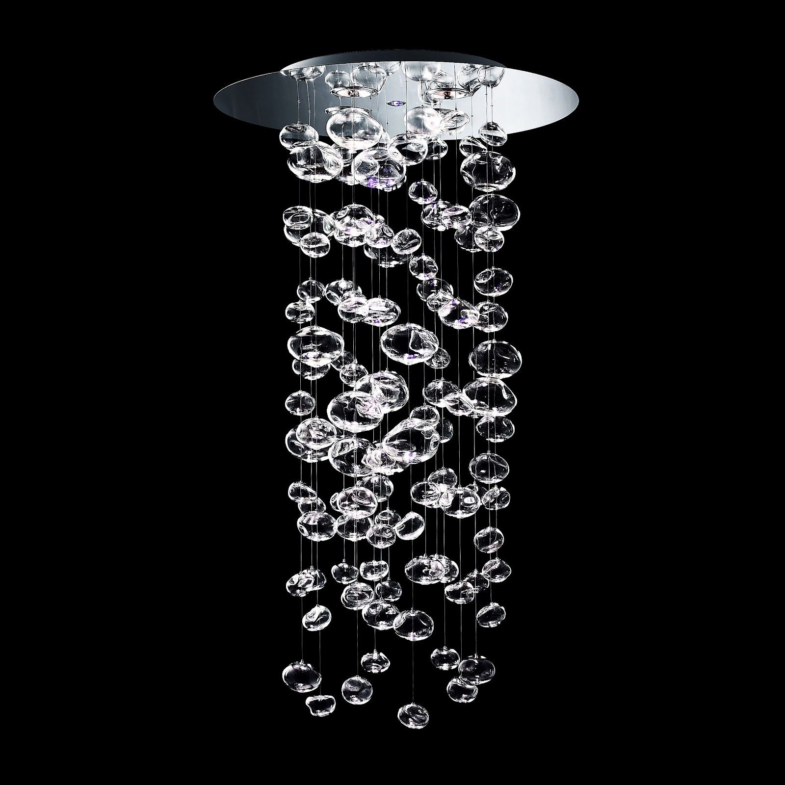 Modern Designmoderndesign In Glass Droplet Chandelier (View 11 of 15)