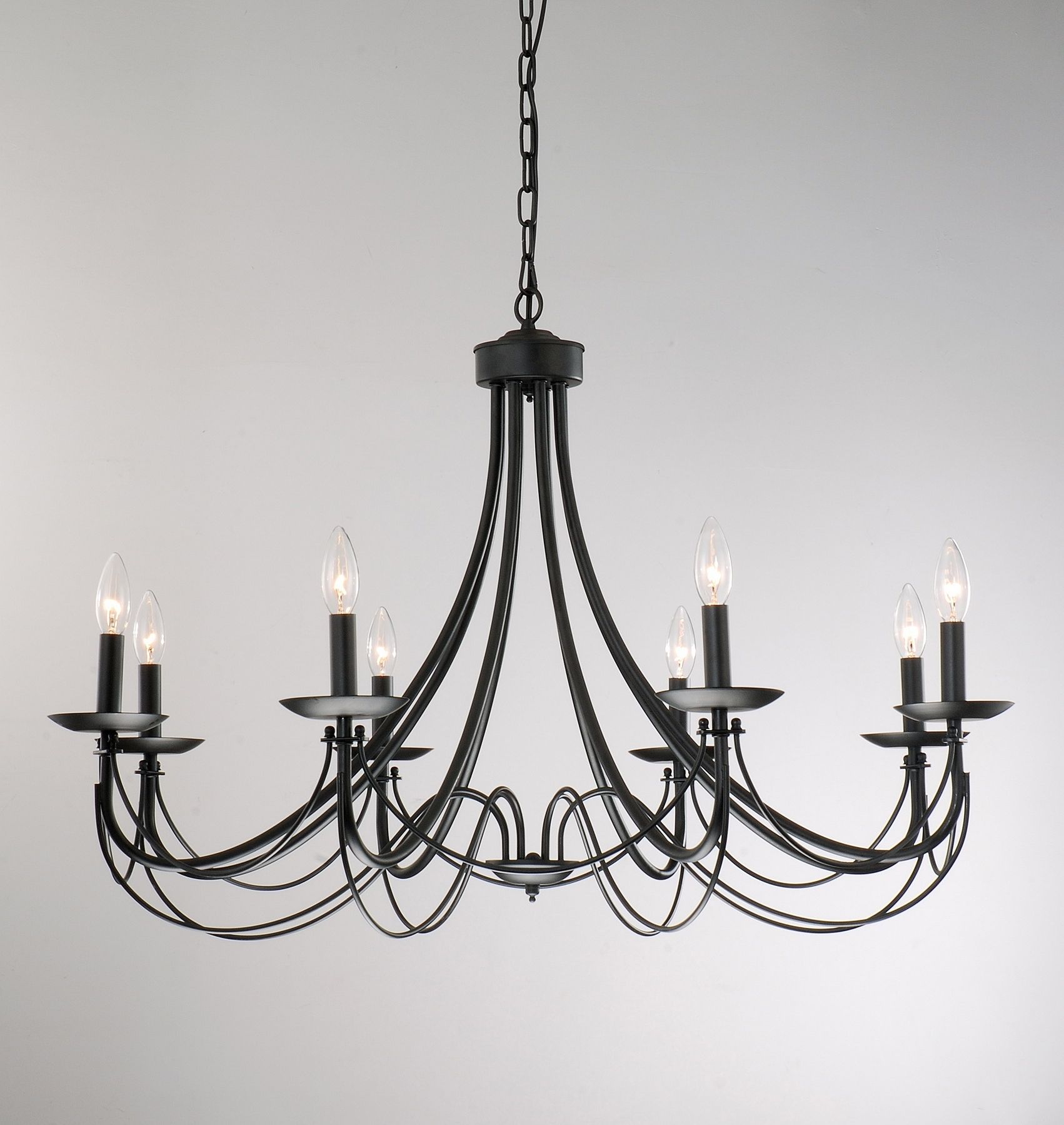 Featured Photo of The 15 Best Collection of Large Black Chandelier