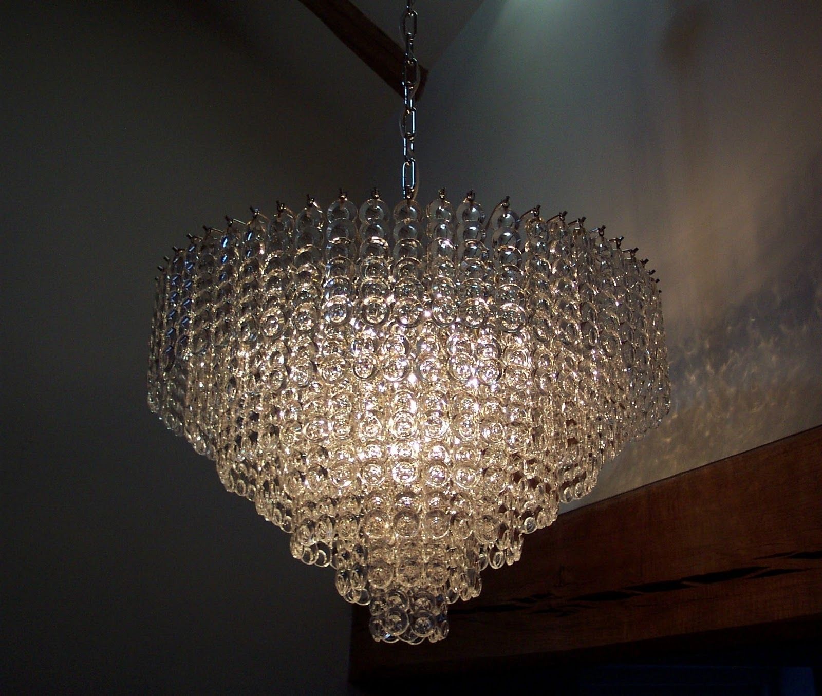 Newest 20thcenturycollectables.co.uk Intended For Large Glass Chandelier (Photo 3 of 15)