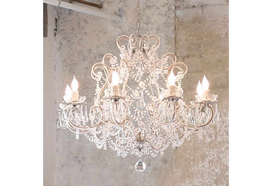 Newest Shabby Chic Chandelier Adds Ambiance To Your Room Pertaining To Shabby Chic Chandeliers (View 1 of 15)