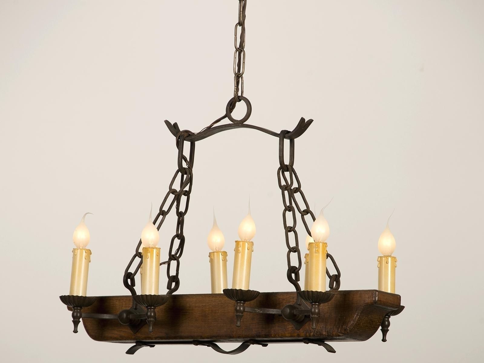 The Best Wooden Wine Barrel Chandelier French Oak Design Pict Of Pertaining To Preferred Wooden Chandeliers (View 9 of 15)