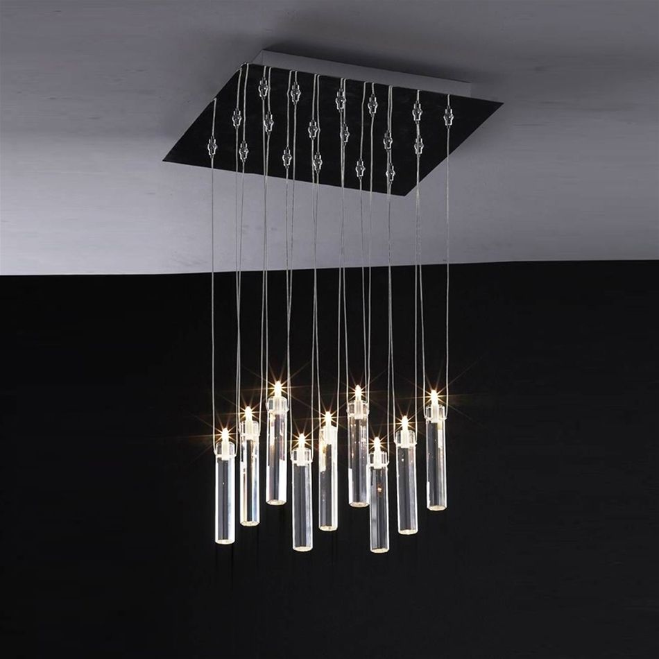 Ultra Modern Chandelier Within Current Ultra Modern Chandelier Lighting : Stylish Modern Chandelier (Photo 10 of 15)